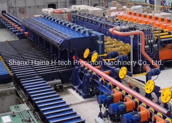 Linha de produção de tubos sem costura projeto automático turnkey de moinhos de tubos